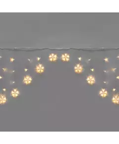 Гирлянда "Арка" со звездами 2.5х1.2м 136 LED с контроллером 8 режимов 230В теплый бел. Neon-Night 255-076