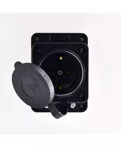 Розетка ОП 16А 2P+PE IP44 220-240В каучук LEZARD 106-0400-0103/103