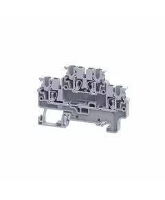 Клемма двухярусная пружинная OptiClip CXDL-2.5-2L-I сер. КЭАЗ 289764