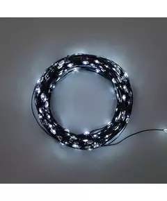 Гирлянда "Роса" с контроллером 20м 200 LED IP20 230В зел. провод бел. свечение Neon-Night 303-265