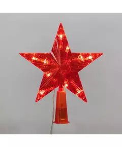 Фигура светодиодная на елку "Звезда" 15см 10 LED постоянное свечение 230В красн. Neon-Night 501-007