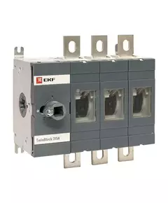 Рубильник 3п 315А без рукоятки управления TwinBlock PROxima EKF tb-s-315-3p