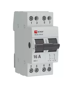 Переключатель трехпозиционный ТПС-63 2P 16А PROxima EKF TPS216