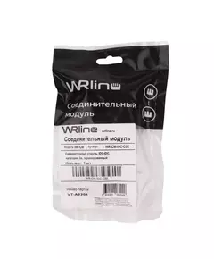 Модуль соединительный WR-CM-IDC-C5E IDC-IDC кат. 5е неэкранир. WRline 505221