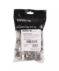 Коннектор RJ-45 под витую пару WR-8P8C-5E-SH кат. 5e экранир. универс. WRline 505229