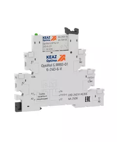 Розетка для реле OptiRel G RR93-01-220-240U-6-V КЭАЗ 281162