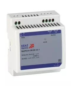 Блок питания OptiPower DR-60-24-1 КЭАЗ 284546