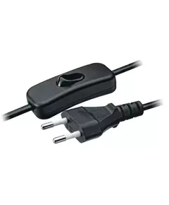 Шнур 61 720 NPS-FS-170-2х0.5-BL 1.7м с выкл. черн. Navigator 61720