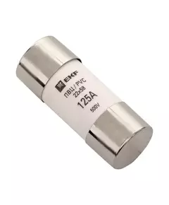 Вставка плавкая цилиндрическая ПВЦ 22х58 125А EKF pvc-22x58-125