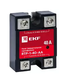 Реле твердотельное однофазное RTP-40-AA PROxima EKF rtp-1-40-aa
