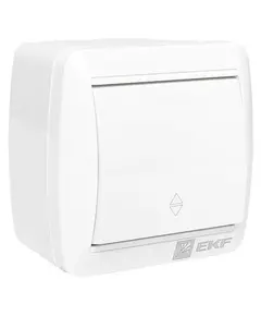 Переключатель проходной 1-кл ОП Владивосток 10А IP54 EKF EQR16-025-30-54