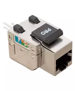 Модуль Keystone розеточный кат.5e RJ-45 экранированный FTP 110 IDC 90град. TeraLINK PRO EKF TRP-KSTN-SOCK-90D-5EFTP
