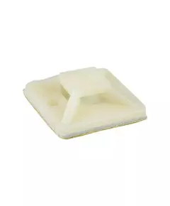 Площадка самоклеящаяся 25х25мм бел. (уп.100шт) EKF plc-25x25