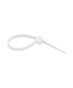 Хомут кабельный 2.5х80 нейл. бел. (уп.100шт) EKF plc-c-2.5x80
