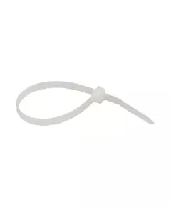 Хомут кабельный 4.8х150 нейл. бел. (уп.100шт) EKF plc-c-4.8x150