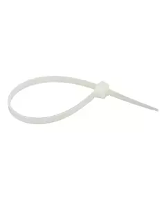 Хомут кабельный 4.8х180 нейл. бел. (уп.100шт) EKF plc-c-4.8x180