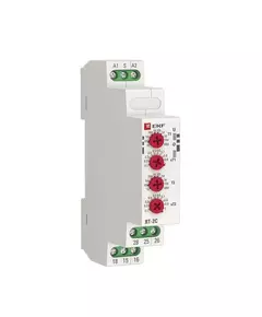 Реле времени RT-2C 12-240В 2 регулир. порога времени 2 исп. конт. PROxima EKF rt-2c-12-240