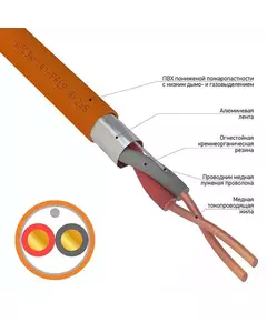 Кабель КПСЭнг(А)-FRLS 1х2х1.0 (м) Rexant 01-4904-1