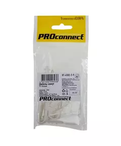 Дюбель-хомут 11-18 бел. (уп.10шт) PROCONNECT 07-4502-2-9