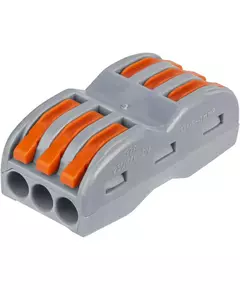 Клемма монтажная 14 220 NTC-R-3х3-6-50 (уп.50шт) NAVIGATOR 14220