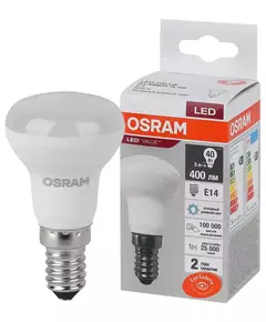 Лампа светодиодная LED Value LV R39 40 5SW/865 5Вт рефлектор матовая E14 230В 10х1 RU OSRAM 4058075582606