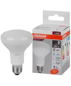 Лампа светодиодная LED Value LV R80 90 11SW/865 11Вт рефлектор матовая E27 230В 10х1 RU OSRAM 4058075582750