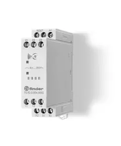 Реле термисторное (PTC) с/без память отказов 24В AC/DC выход 2СO 8A Ш=22.5мм IP20 FINDER 709200240002