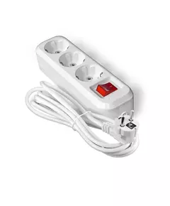Удлинитель 3х5м с заземл. IP20 S-303А ПВС 3х1.5 с выкл.Universal 1727