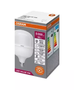 Лампа светодиодная LV HW 50SW/840 230В E27/E40 OSRAM 4099854121432