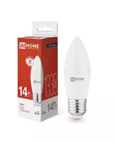 Лампа светодиодная LED-СВЕЧА-VC 14Вт E27 4000К 1330лм IN HOME 4690612047744
