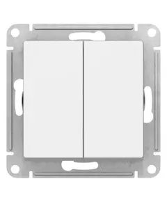 Переключатель перекрестный 2-кл. AtlasDesign 2хсх.7 10АХ механизм бел. SE ATN000173