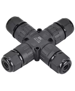 Коннектор кабельный герметичный WTP-108 3 PIN IP68 IEK UWC10-X-024-3-68