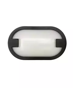 Светильник светодиодный "Банник" PBH-PC8-OA 15Вт 4000К BLACK IP65 ЖКХ пылевлагозащ. черн. JazzWay 5048492