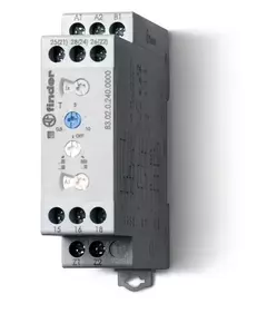 Таймер мультифункциональный 240В AC/DC 2CO 12А 0.05с…10дн. FINDER 830202400000