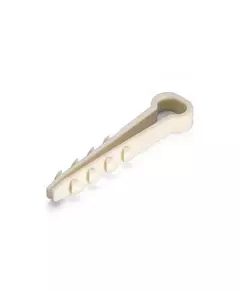 Дюбель-хомут ДХП 14-6 нейлон бел. (уп.100шт) Fortisflex 59388