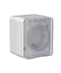 Розетка ОП AtlasDesign PROFI IP54 заземл. защ. шторки 16А 250В сер. SE ATN543045