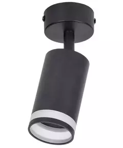 Светильник 4006 настенно-потолочный под лампу GU10 черн. IEK LT-USB0-4006-GU10-1-K02