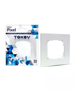 Рамка 1-м Pixel перламутр. TOKOV ELECTRIC TKE-PX-RM1-C04