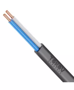 Кабель TOKOV ELECTRIC ВВГ-Пнг(А)-LS 2х2.5 ОК (N) 0.66кВ (уп.100м) УТ000028382