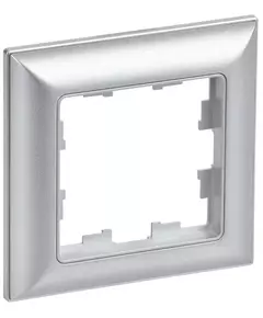 Рамка 1-м BRITE РУ-1-Бр алюм./алюм. IEK BR-M12-12-K47