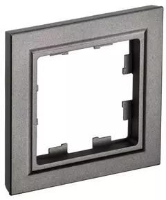 Рамка 1-м BRITE РУ-1-БрТБ бронза IEK BR-M12-K45