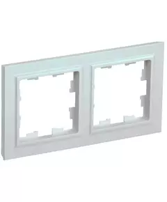Рамка 2-м BRITE РУ-2-БрЖ жемчуж. IEK BR-M22-K36
