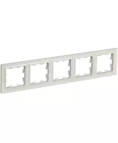 Рамка 5-м BRITE РУ-5-БрЖ жемчуж. IEK BR-M52-K36