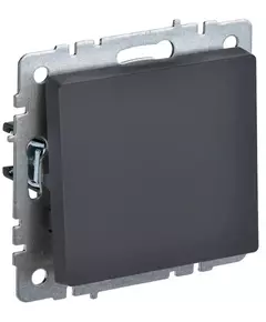Выключатель проходной 1-кл. СП BRITE ВС10-1-6-БрГ 10А графит IEK BR-V12-0-10-K53