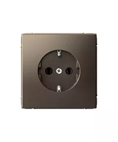 Розетка ArtGallery 16А с заземл. механизм мокко SE GAL000643