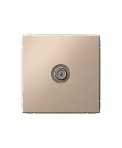 Розетка телевизионная оконечная TV ArtGallery 1дБ механизм песочн. SE GAL001291