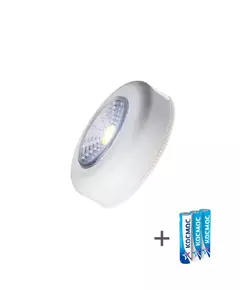 Фонарь-подсветка 1Вт COB LED 3xAAA (R03) корпус ABS-пластик бел. самокл. поверхность в комплекте двустор. скотч КОСМОС KOC305B