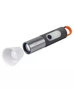 Фонарь светодиодный ручной аккумуляторный Accu1-L5W/L3W-bk 5Вт+3Вт Li-ion 18650 1200мА.ч IP43 JazzWay 5048812