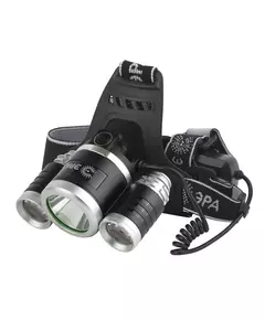 Фонарь аккумуляторный налобный GA-809 5Вт 3SMD CREE High Power Headlamp алюм. Эра Б0056111