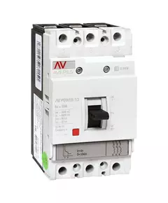 Выключатель автоматический 3п 50А 35кА AV POWER-1/3 TR AVERES EKF mccb-13-50-TR-av